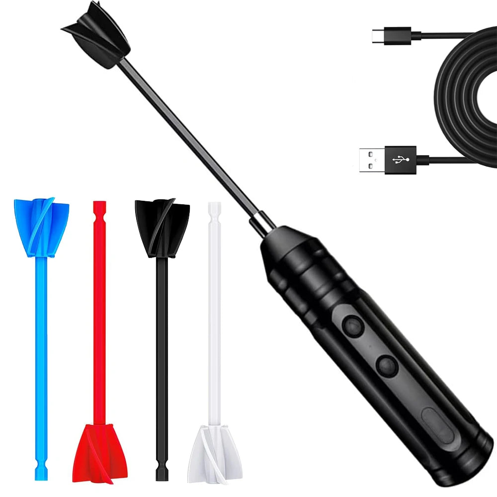Mélangeur de résine époxy Rechargeable avec agitateur de résine à palette pour moules en résine, Machine de mélange de résine, outils de mélange en Silicone