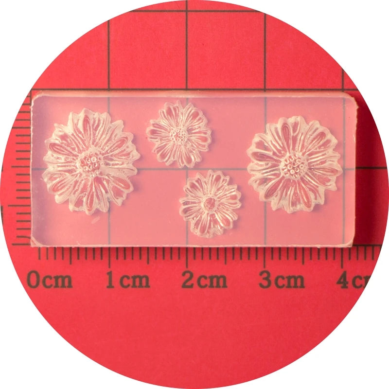 Moule pour Art, résine époxy UV, colle en Silicone, moule à fleurs tridimensionnel