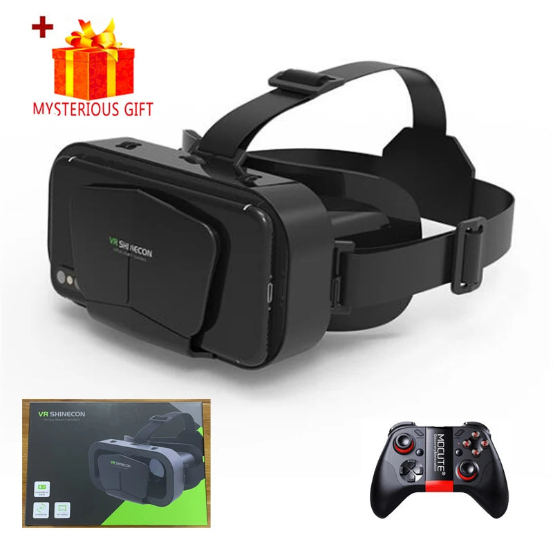 Kendecon Viar-Lunettes de réalité virtuelle 3D, lentilles de casque, casque intelligent pour smartphone, téléphone portable
