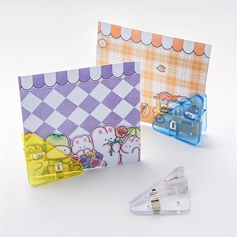 Pince triangulaire créative, pince à billets