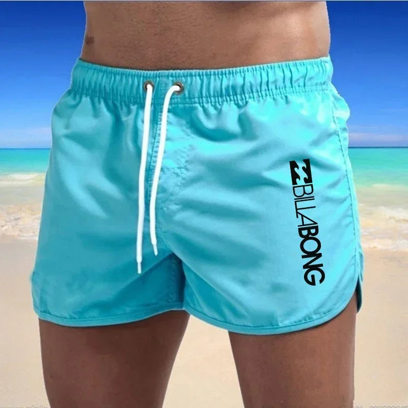 Short de plage d'été à séchage rapide pour hommes et femmes, court de course de fitness en plein air, short de surf multicolore