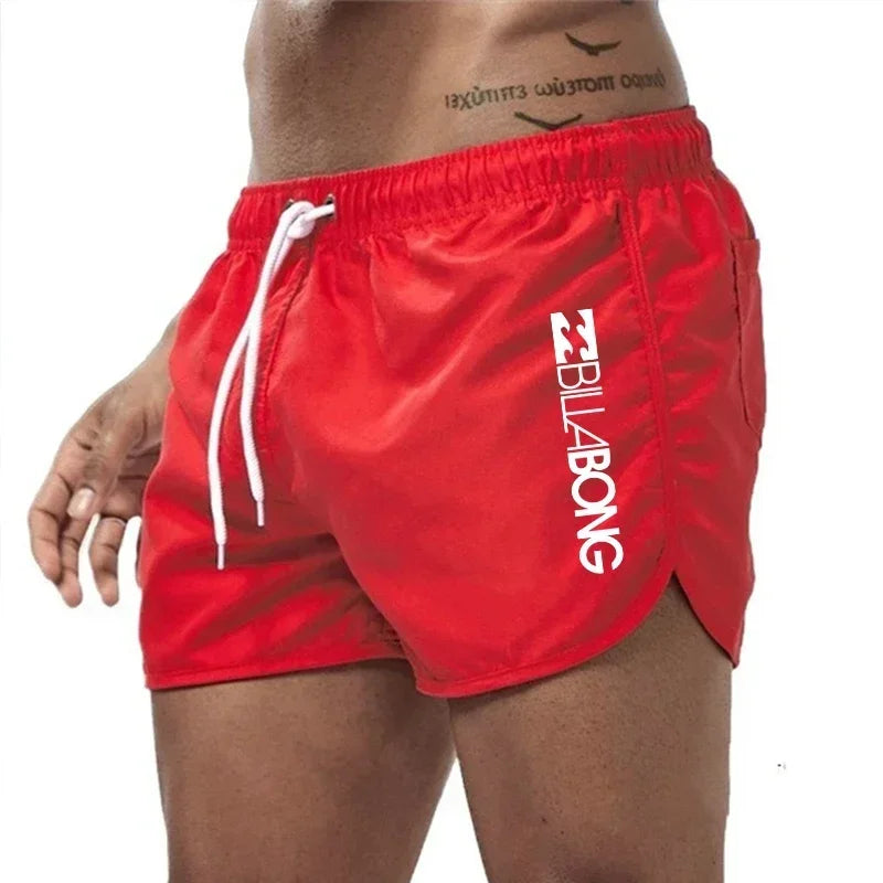 Short de plage d'été à séchage rapide pour hommes et femmes, court de course de fitness en plein air, short de surf multicolore