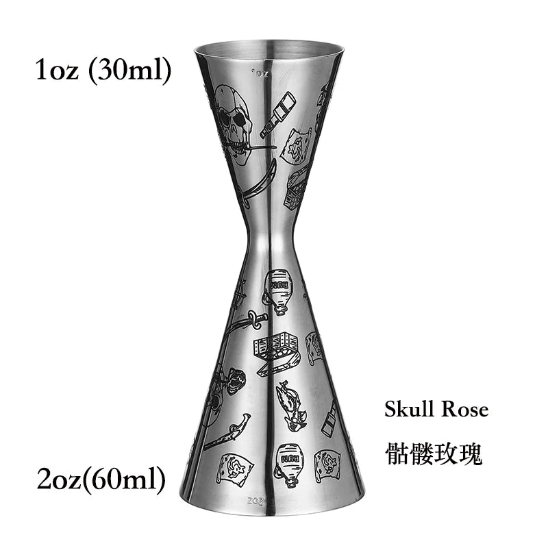 Doseur à cocktail double style japonais, mesure pour bar, outils de bar, 30/60 ml