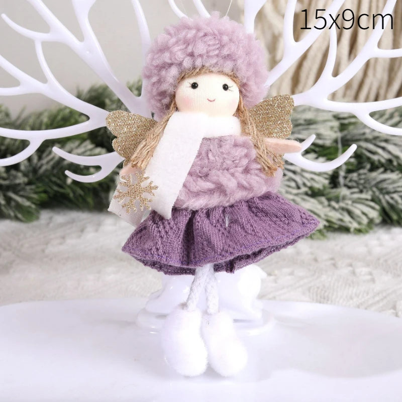 Décorations de sapin de Noël en forme d'ange