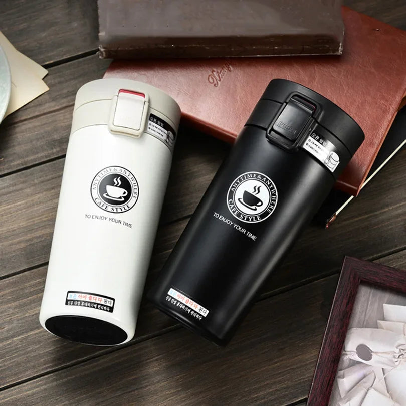 UPORS – tasse Thermos de voyage en acier inoxydable, pour café et thé, Premium, flacon sous vide, Thermos
