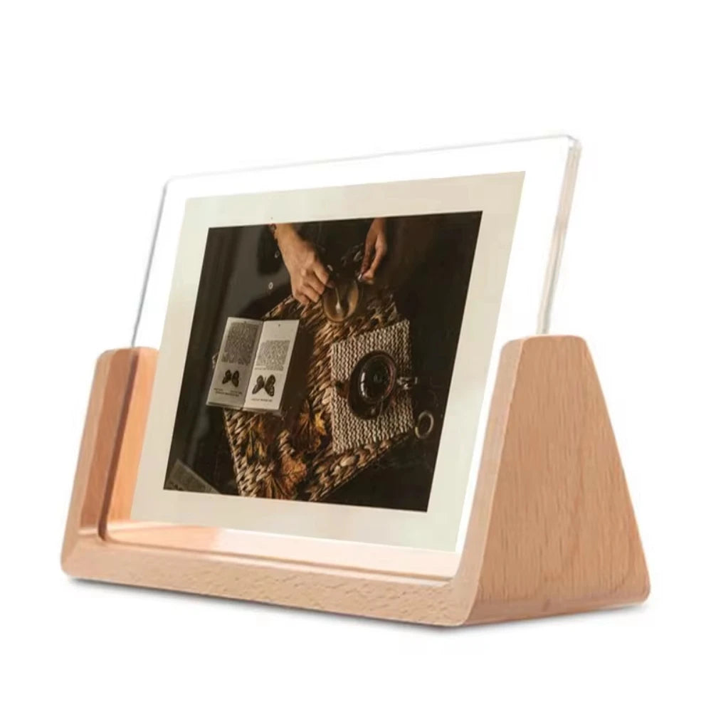 Cadre Photo en noyer/hibêtre 10x15 15x20 20x25cm, cadre Photo en bois pour décoration de maison