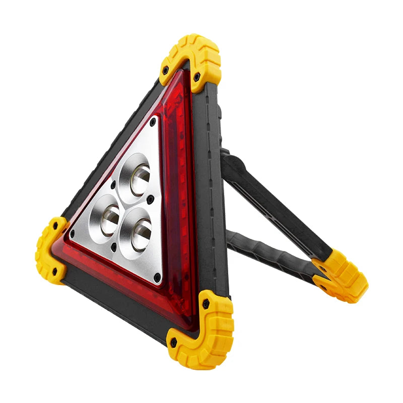Lumière de secours LED aste pour l'installation de véhicules, Trilight Triangle, Analyste de sécurité de voiture, Accessoires, Danger d'iode, 4 modes
