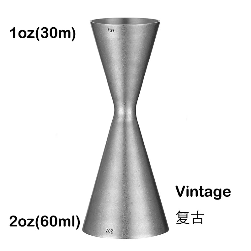 Doseur à cocktail double style japonais, mesure pour bar, outils de bar, 30/60 ml