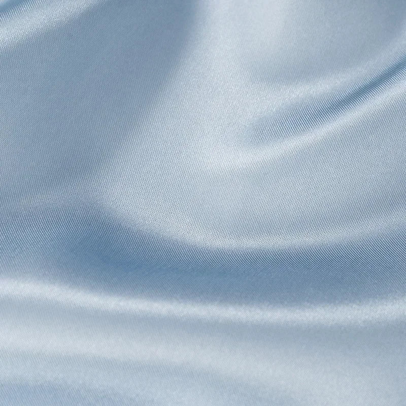 Nappe ronde en Satin, tissu lisse et brillant