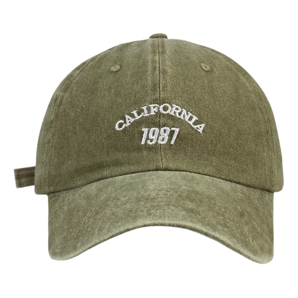 Chapeau de Baseball Vintage Délavé et Décontracté avec Lettres Brodées, Casquette en Denim Américain Solide, à la Mode, Polyvalent, pour Papa