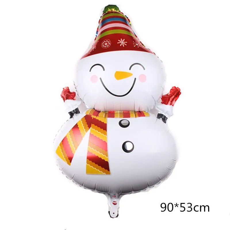 Ballon bonhomme de neige bricolage