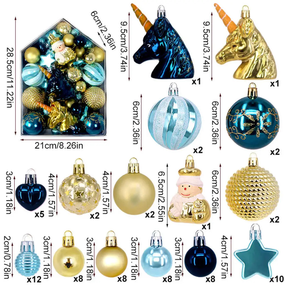 Décoration d'arbre de Noël - boule d'arbre de Noël