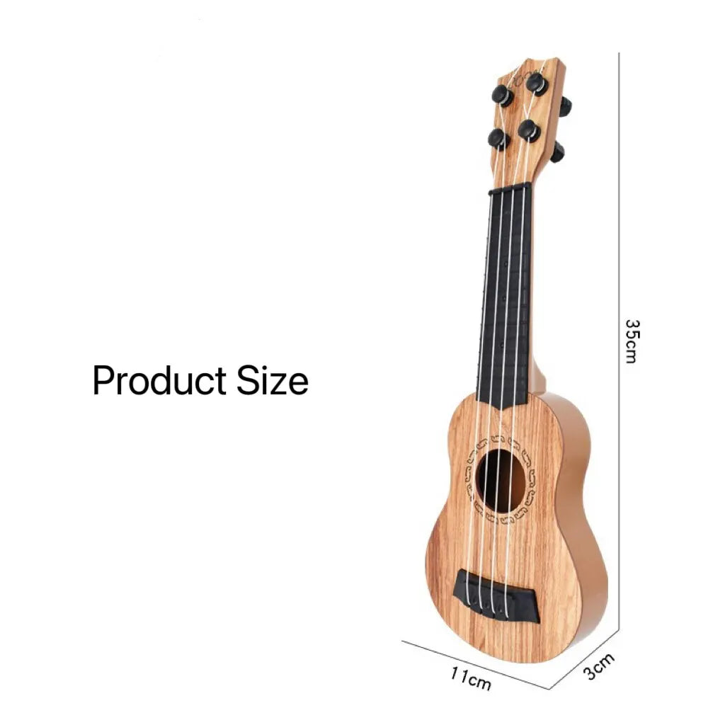 35cm Enfants Guitare Jouet Peut Être Utilisé Pour Jouer Des Instruments Élémentaires Avec Palettes Simulant Yukrili Musique Jouets