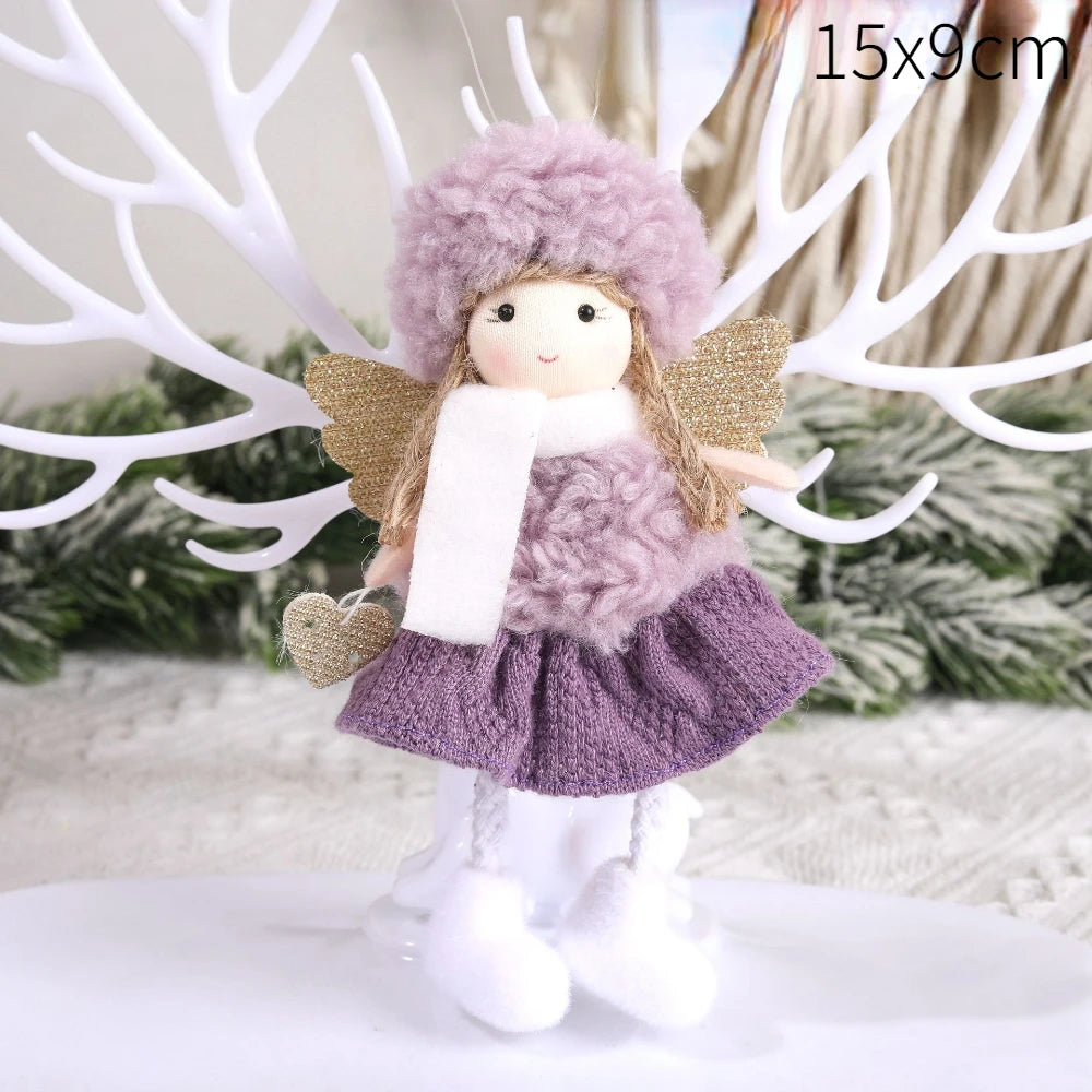 Décorations de sapin de Noël en forme d'ange