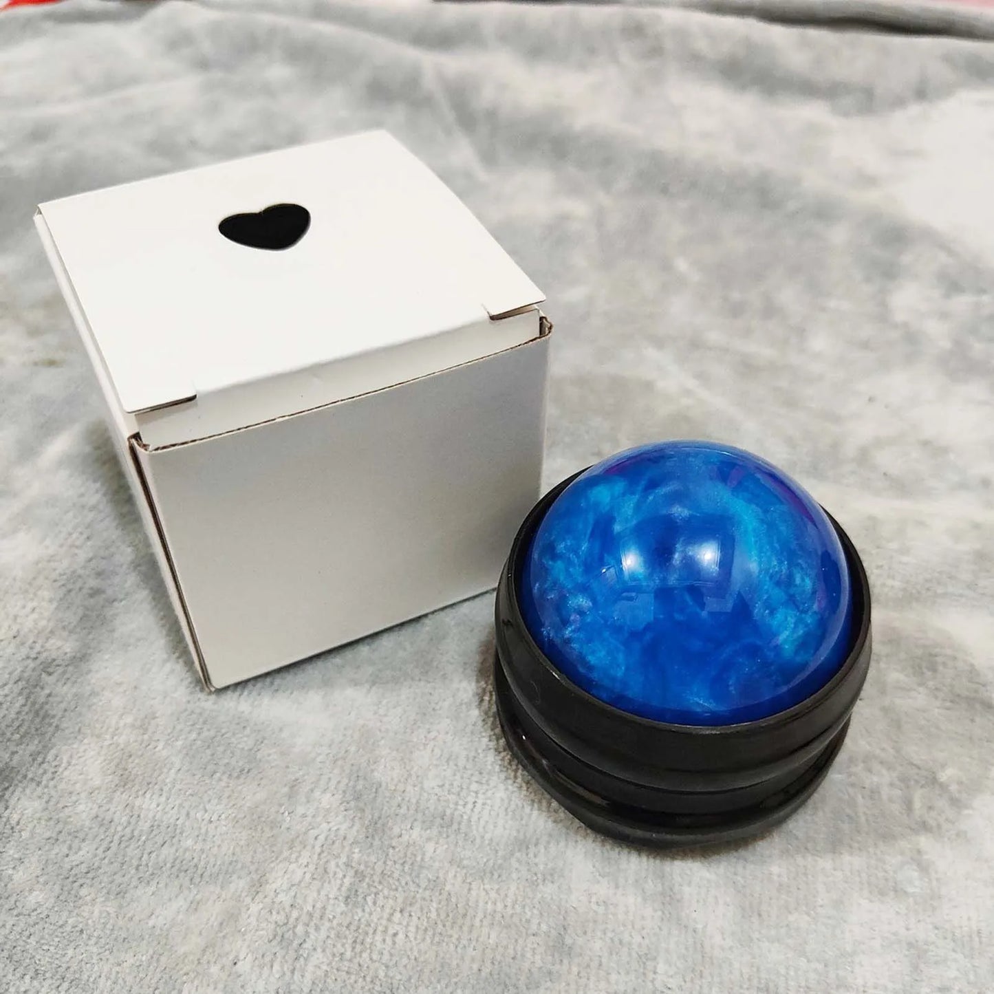 Mini boule de Massage corporel à thérapie manuelle, conception rotative à 360 degrés, outil d'auto-Massage pour le dos et les épaules, Massage des pieds