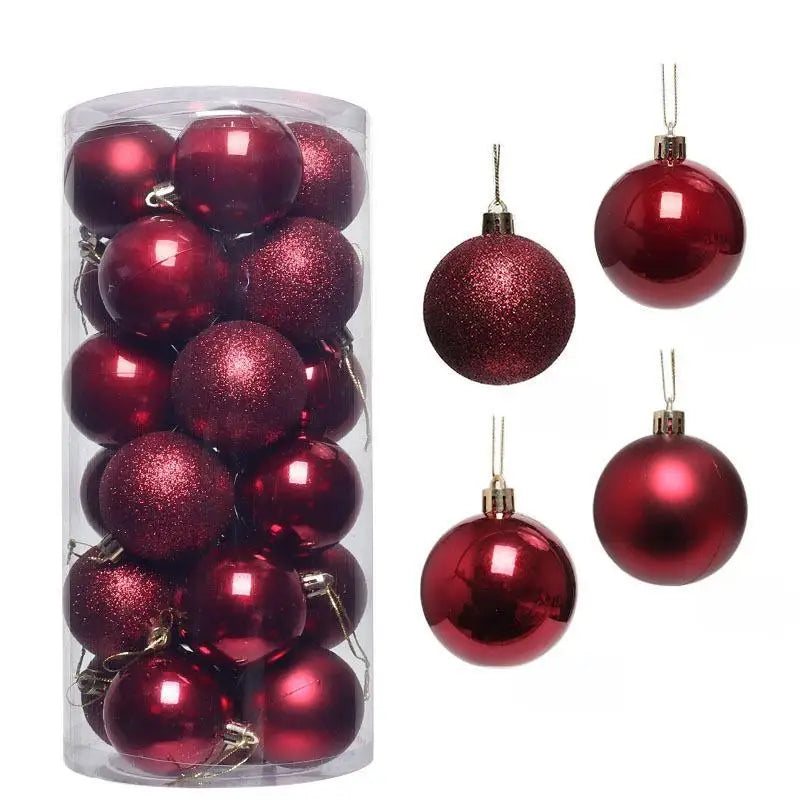 Boules de Noël brillantes
