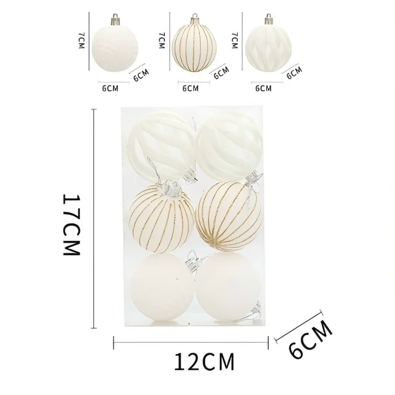 Boules de Noël brillantes