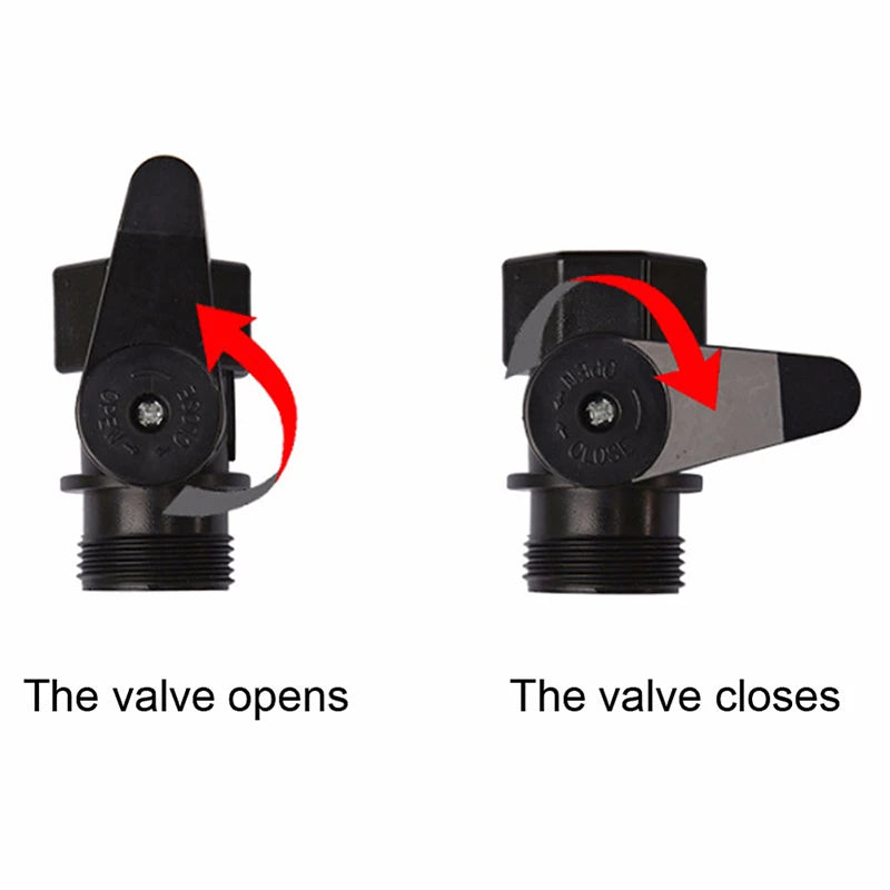 Bloc de connecteurs filetés mâles et femelles de 3/4 pouces, interrupteur, raccords de tuyaux de brassage à domicile, outils de jardin en plastique
