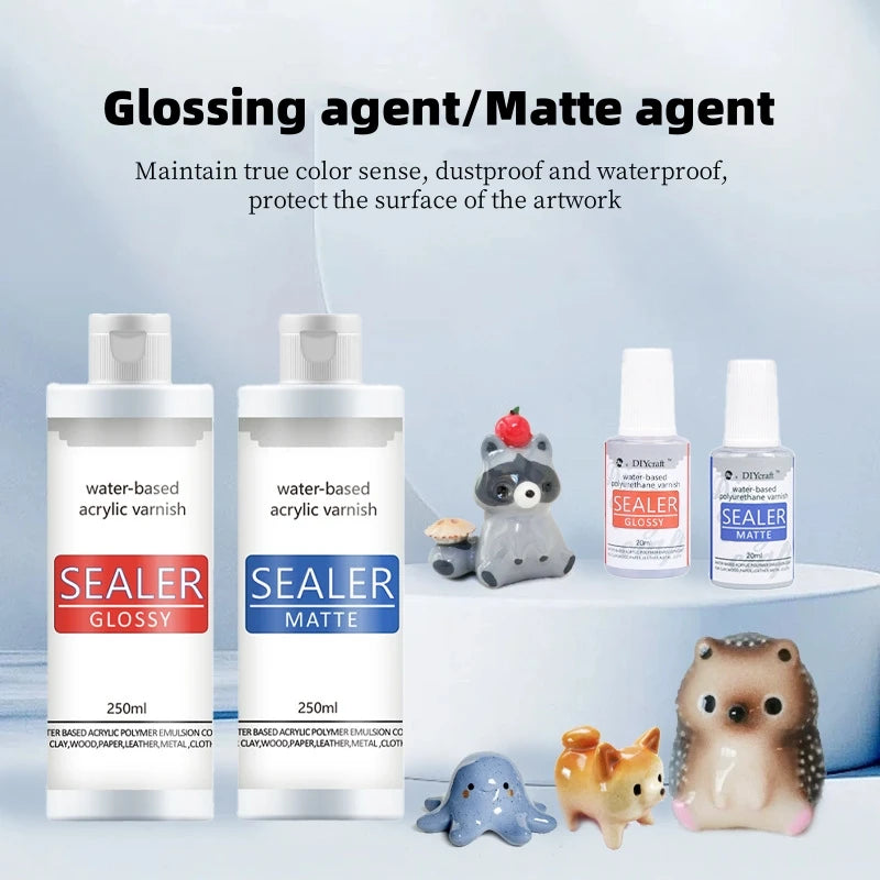 Résine époxy imperméable, 20/60ml, protection éclaircissante, Gel scellant, moule, huile de polissage, outil de fabrication de bijoux