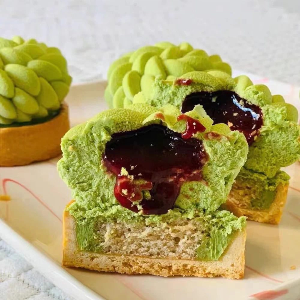 Moules à gâteaux en Silicone de qualité alimentaire, motif floral