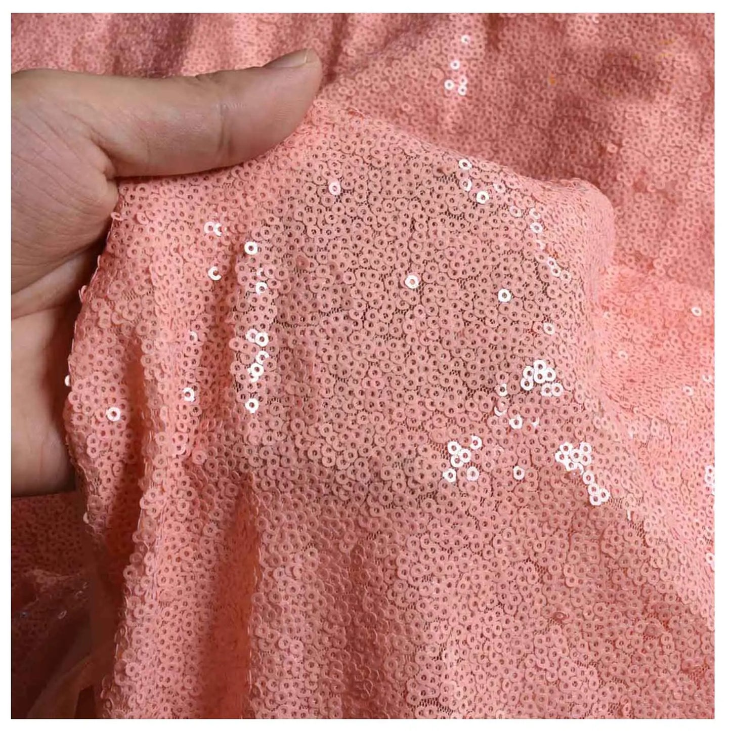 Tissu à paillettes brodées scintillantes, 1 mètre, tissu scintillant or argent pour la fabrication de tissus, couvertures de Table pour événements de fête, décor