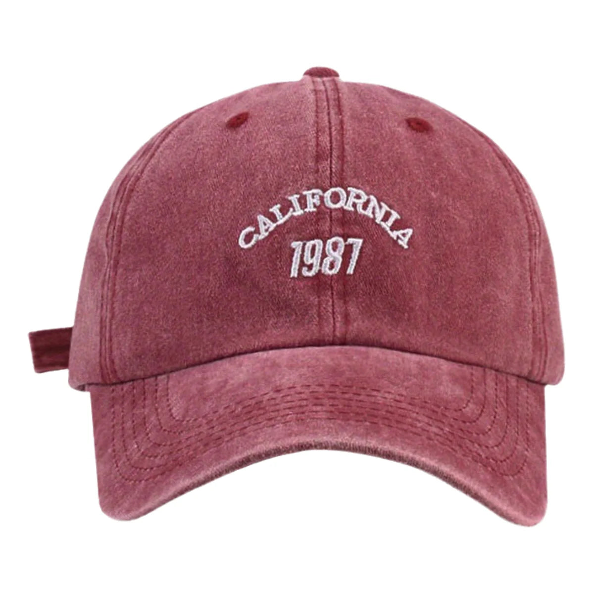Chapeau de Baseball Vintage Délavé et Décontracté avec Lettres Brodées, Casquette en Denim Américain Solide, à la Mode, Polyvalent, pour Papa
