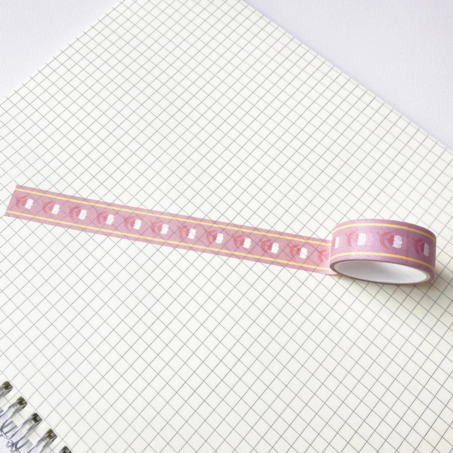 Ins – autocollant de scellage ours Fruits légumes, 1 pièce, bande décorative de masquage, Style Simple, papeterie créative d'étudiant