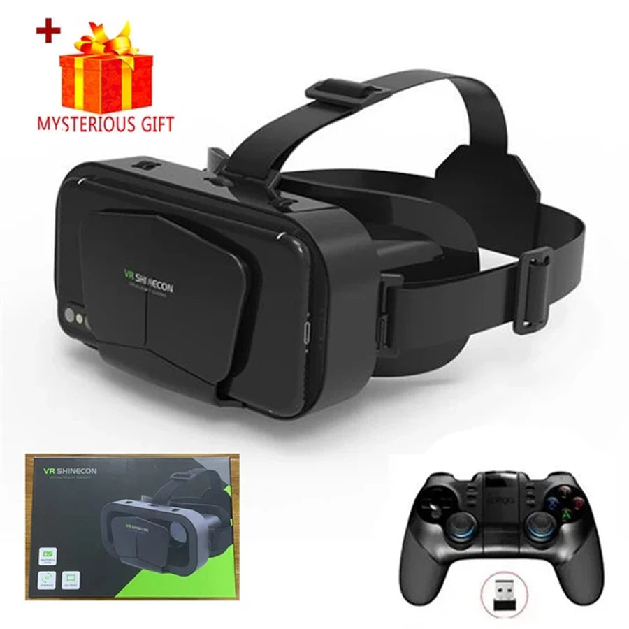 Kendecon Viar-Lunettes de réalité virtuelle 3D, lentilles de casque, casque intelligent pour smartphone, téléphone portable