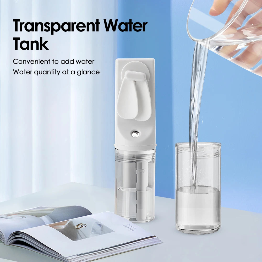 Ventilateur humidificateur Portable, Mini ventilateur de brouillard d'eau portatif, ventilateur de pulvérisation Rechargeable par USB pour l'extérieur/maison/bureau, ventilateur de refroidissement d'été