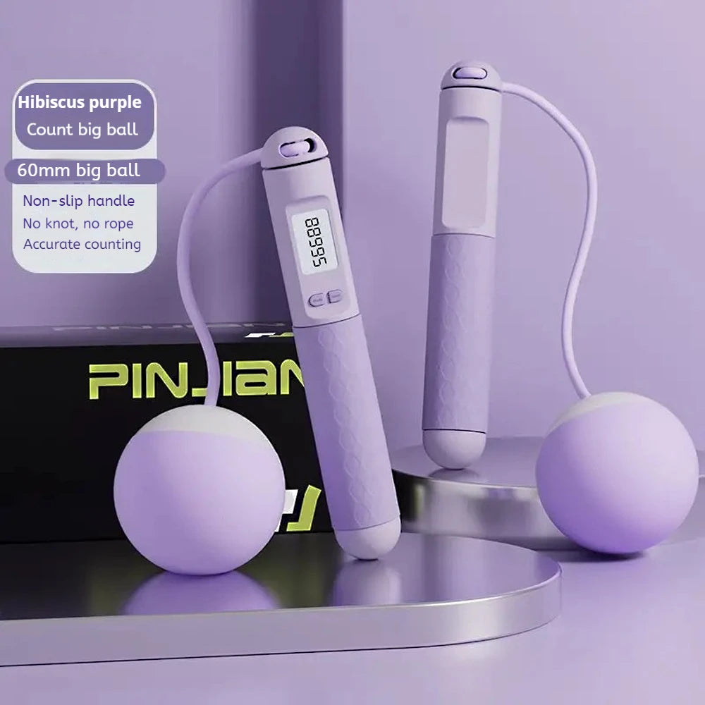 Corde à sauter sans corde avec compteur numérique pour un suivi précis de vos performances