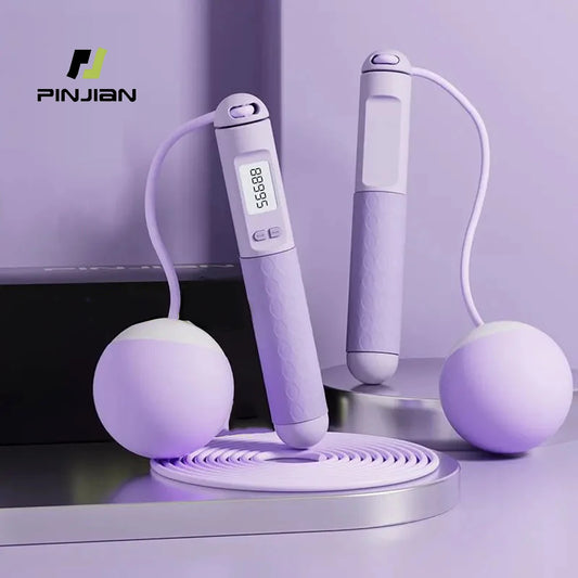 Corde à sauter sans corde avec compteur numérique pour un suivi précis de vos performances