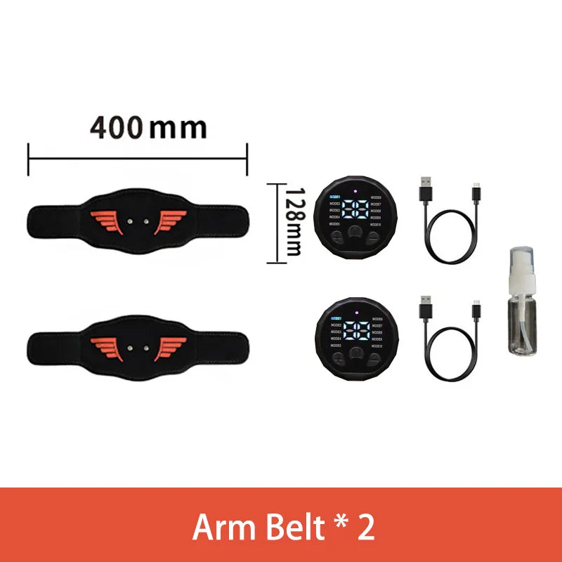 Ceinture de tonification abdominale, entraîneur d'abs, Toner musculaire EMS, masseur corporel, Rechargeable, ventre, bras, perte de poids, équipement de Fitness à domicile