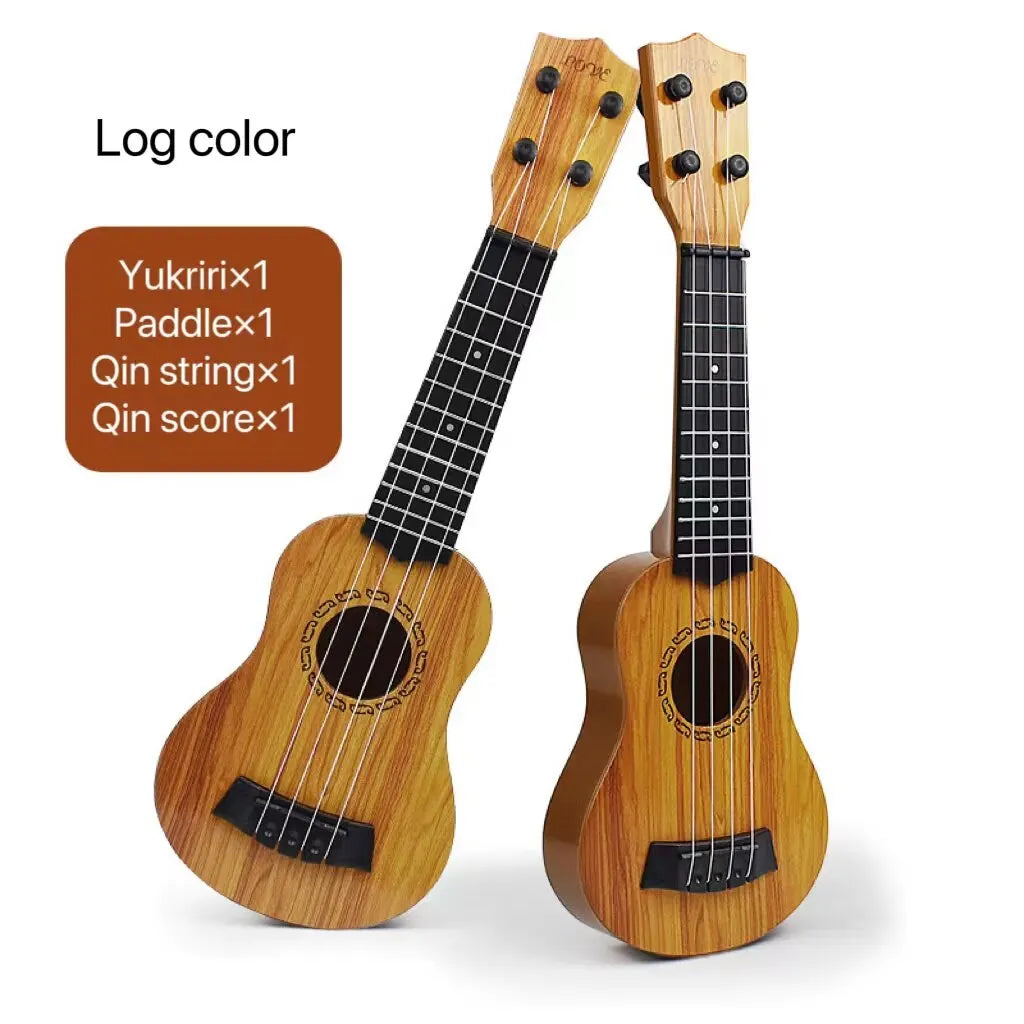 35cm Enfants Guitare Jouet Peut Être Utilisé Pour Jouer Des Instruments Élémentaires Avec Palettes Simulant Yukrili Musique Jouets