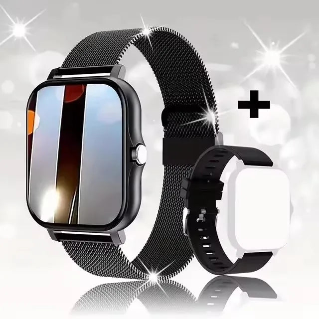 Xiaomi MIJIA 2025 nouvelle montre intelligente Bluetooth appel musique fréquence cardiaque tensiomètre Smartwatch pour femmes hommes cadeaux de vacances
