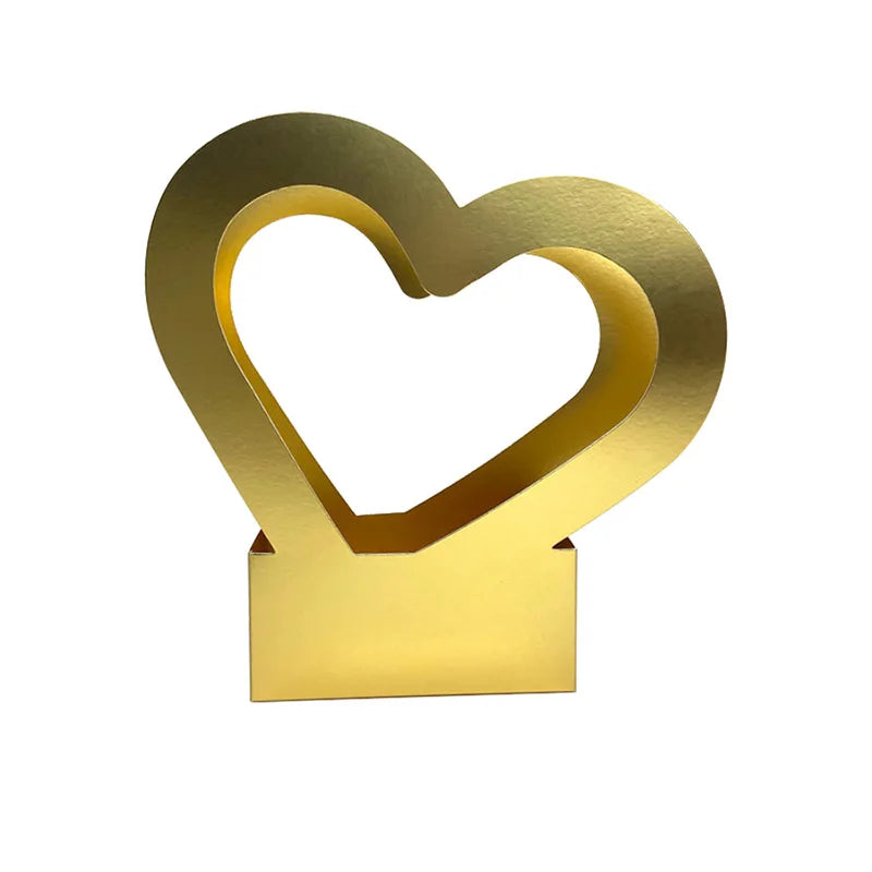 Coffret cadeau d'amour 5 pièces, boîte à fleurs d'amour portable pour la saint-valentin