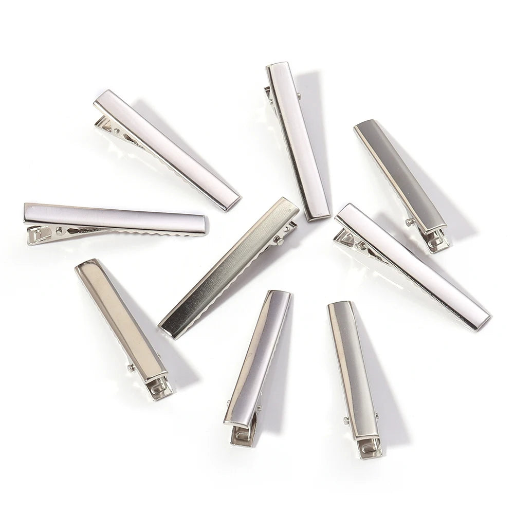 Pince à cheveux en métal pour la fabrication de bijoux, épingle à cheveux, 20 à 50 pièces