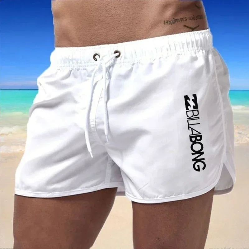 Short de plage d'été à séchage rapide pour hommes et femmes, court de course de fitness en plein air, short de surf multicolore