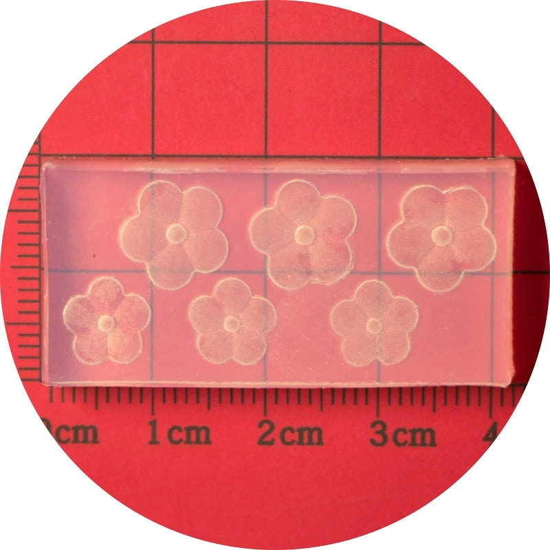 Moule pour Art, résine époxy UV, colle en Silicone, moule à fleurs tridimensionnel