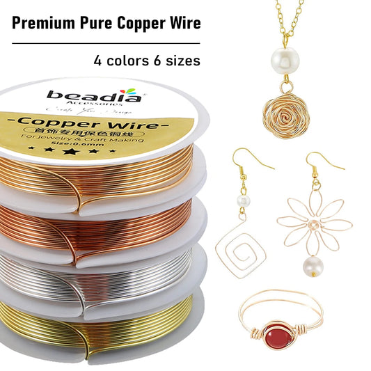 Fil de cuivre pur de 0,3 mm-1,0 mm, rétention de couleur longue durée