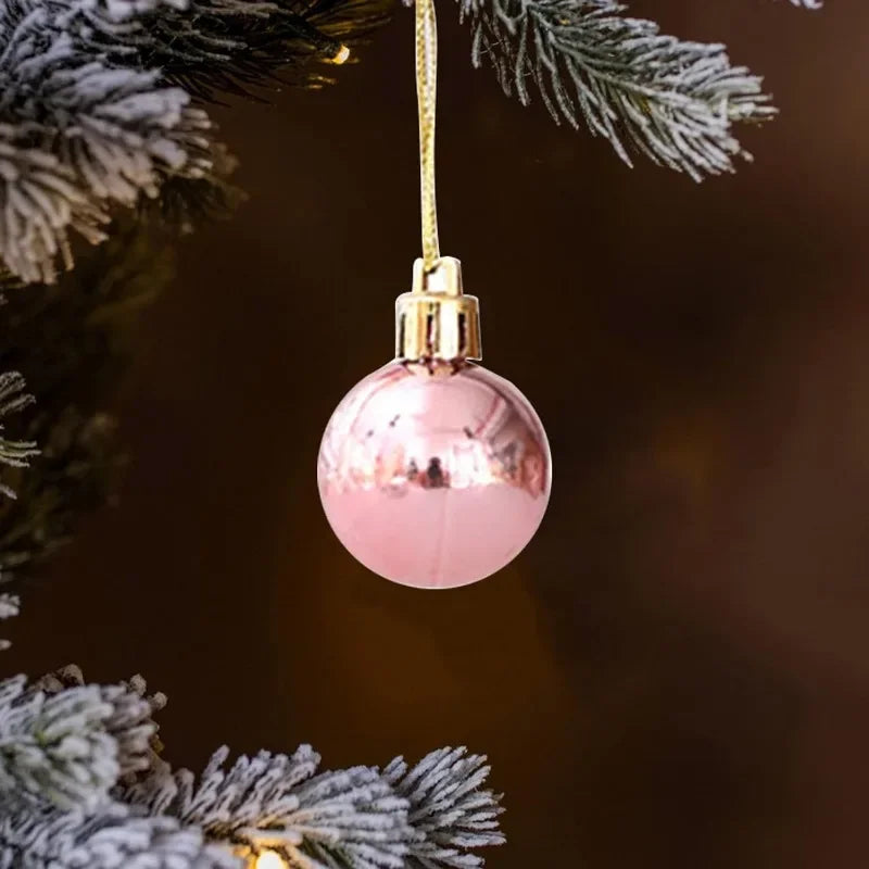 Décorations d'arbre de Noël -24 pièces par boîte