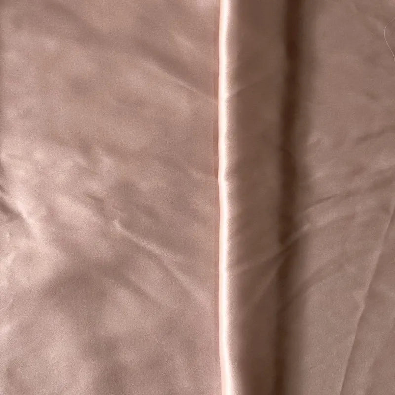 Tissu en soie 100% soie de mûrier, couleur unie, multicolore, largeur 114cm, soie teinte unie