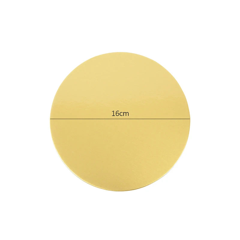 Ensemble de planches à gâteaux rondes de 10/16/22/26cm de diamètre, Base de Cakeboard, plateau à Dessert en papier jetable pour cupcakes, fournitures d'outils à gâteaux