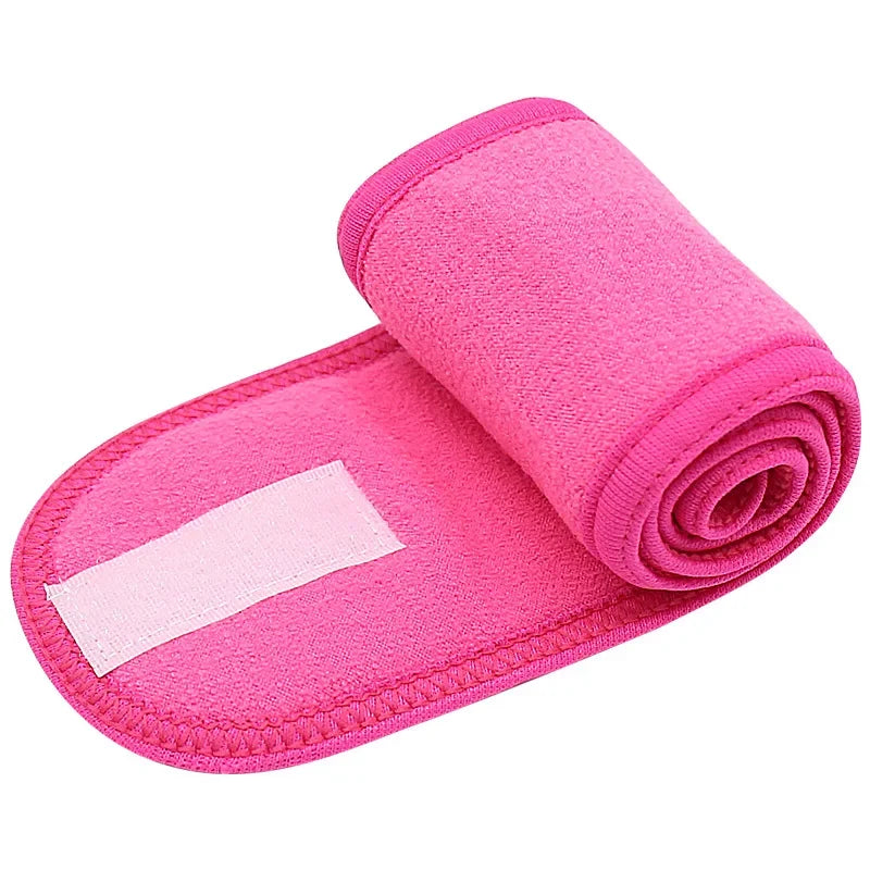 Femmes bandeau réglable SPA visage Yoga bandeau bain maquillage bandeau pour le lavage du visage éponge douce cheveux accessoires