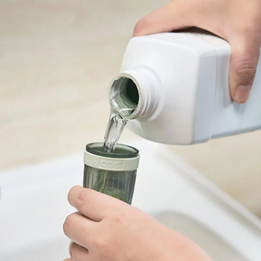 Kitchen Cleaning Tool Dish Scrubber Brush Refillable Liquid Soap Dispenser Pans Cups Bread Bowl Dishwashing Sponge Pot Wash Wipe