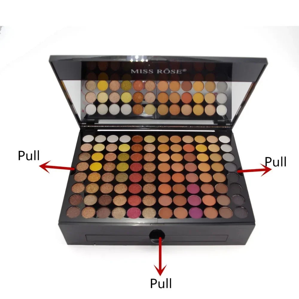 Palette de maquillage pour les yeux, 180 couleurs, fard à barrage, poudre, blush, kit cosmétique, apprêt, Shoous, ensemble