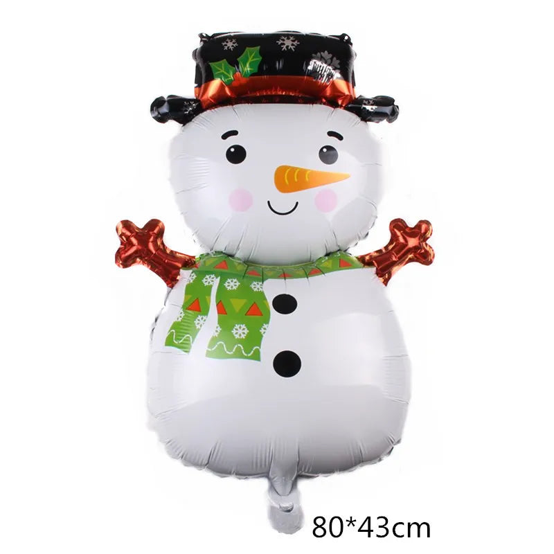 Ballon bonhomme de neige bricolage