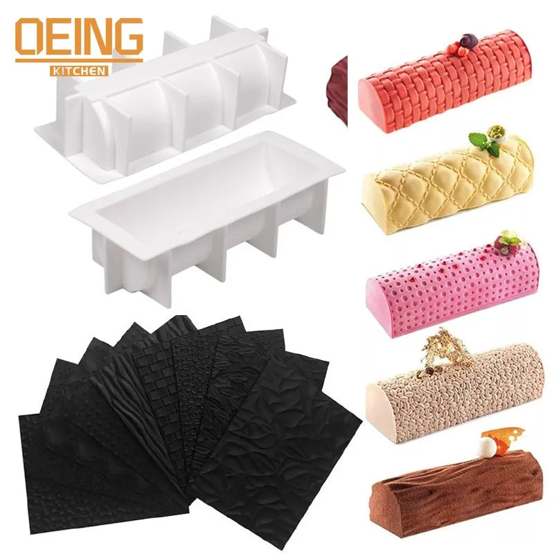 Rouleau suisse texturé Silicone tapis moule