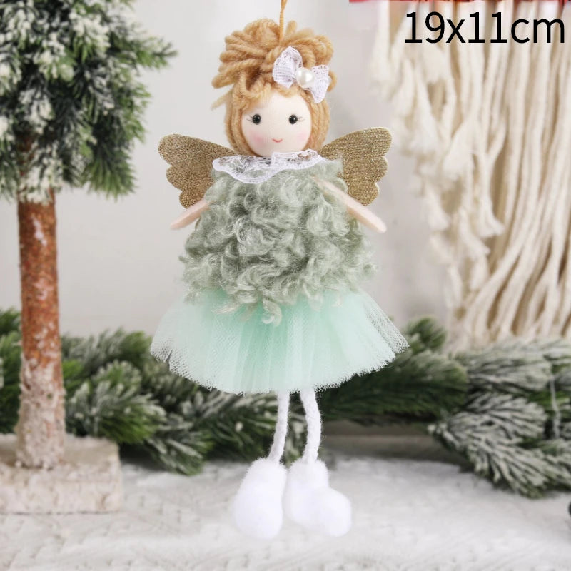 Décorations de sapin de Noël en forme d'ange