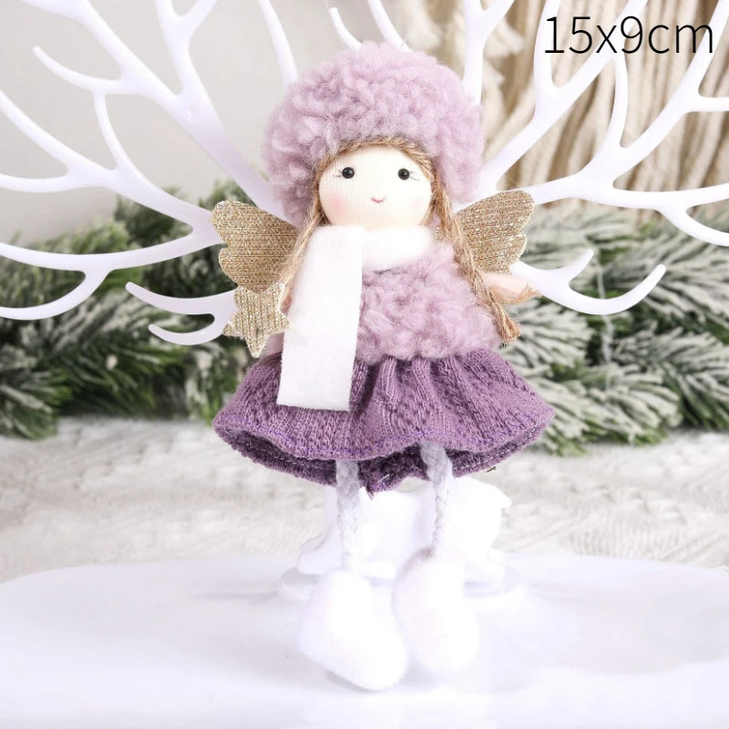 Décorations de sapin de Noël en forme d'ange