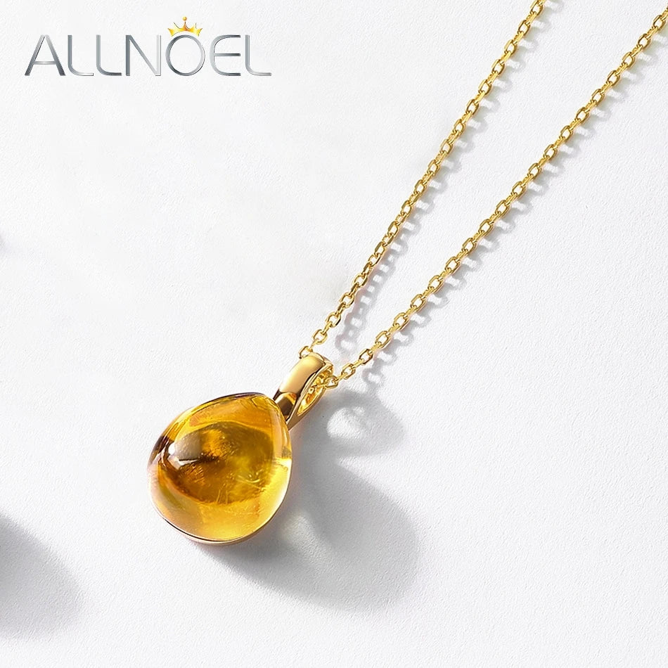 ALLNOEL Nature cristaux colliers pendentif